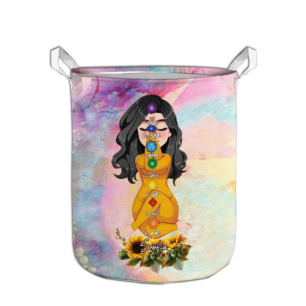 Let That Shit Go - Personalized Yoga Storage Basket