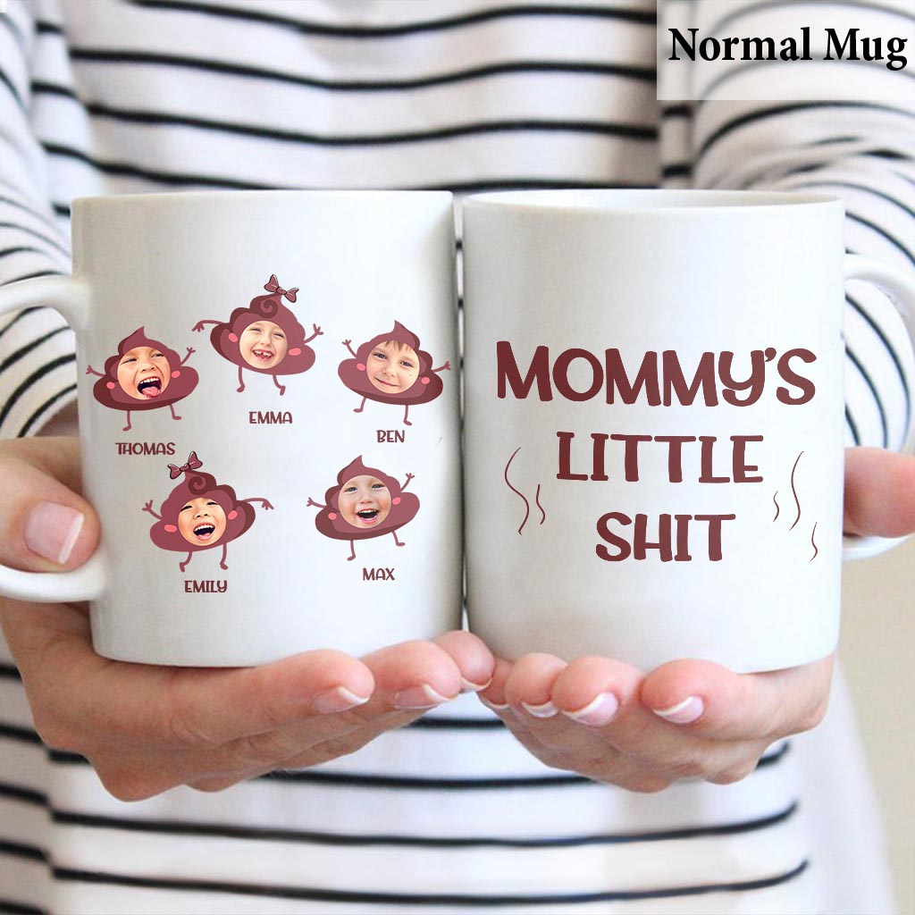 Le petit con de papa - Cadeau pour papa, grand-père, maman, oncle, tante, grand-mère - Mug personnalisé