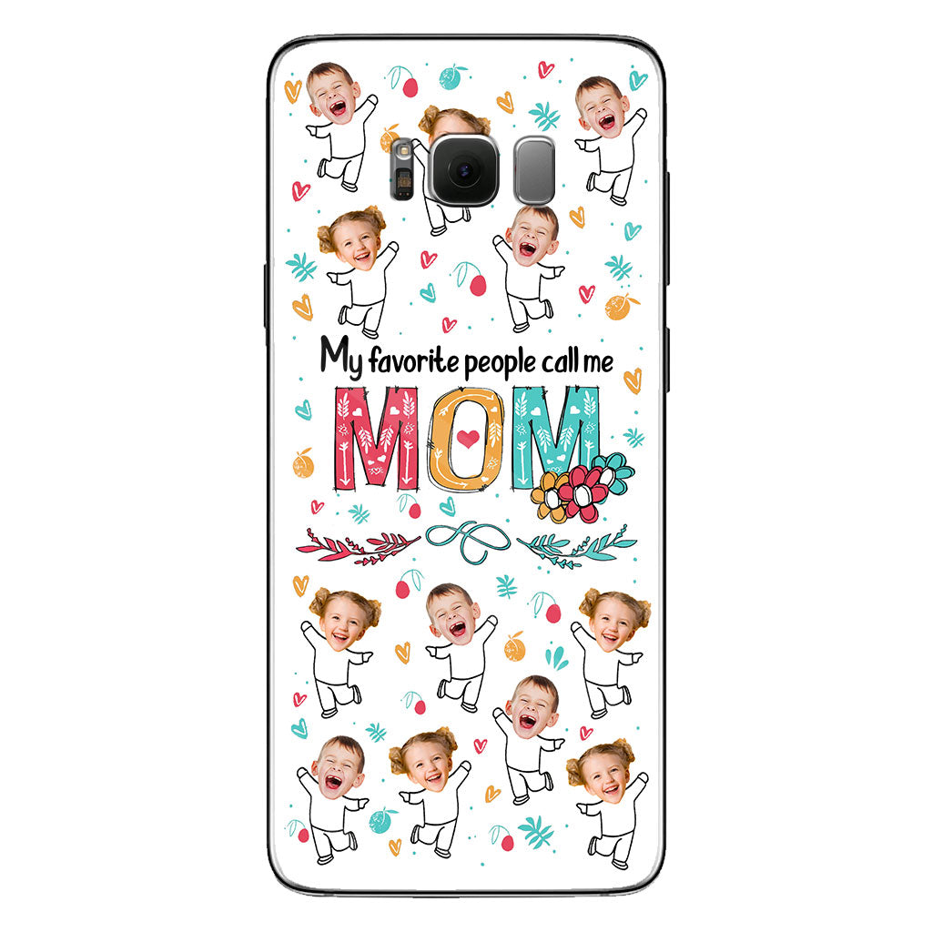 Mes personnes préférées m'appellent Nana - Cadeau pour grand-mère, maman - Coque de téléphone personnalisée