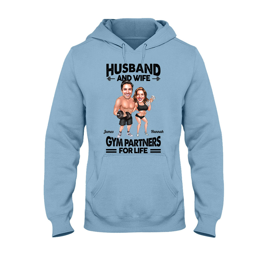 La Belle et la Bête - T-shirt et sweat à capuche de fitness personnalisés