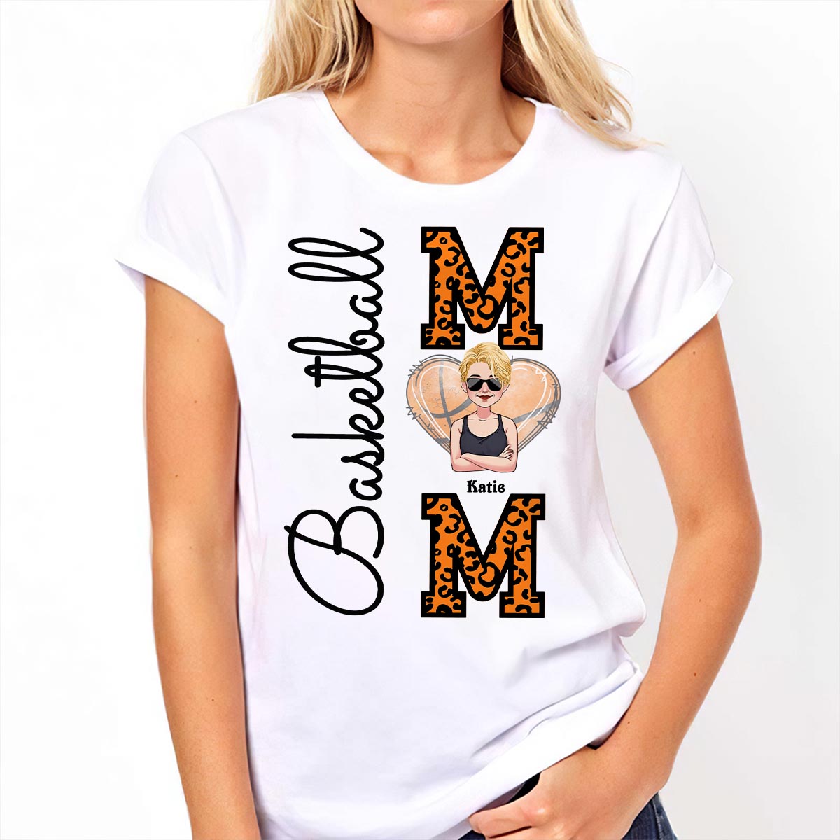 Maman de basketteur - T-shirt et sweat à capuche de basketteur personnalisés