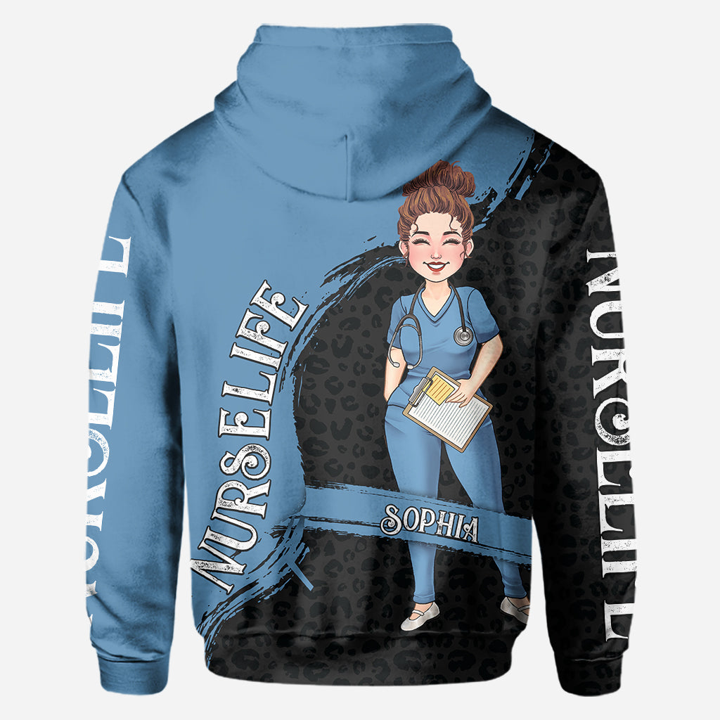 The Nurse Life - Nurse gift for mom, her, wife, girlfriend, friend - Personalized All Over Shirt