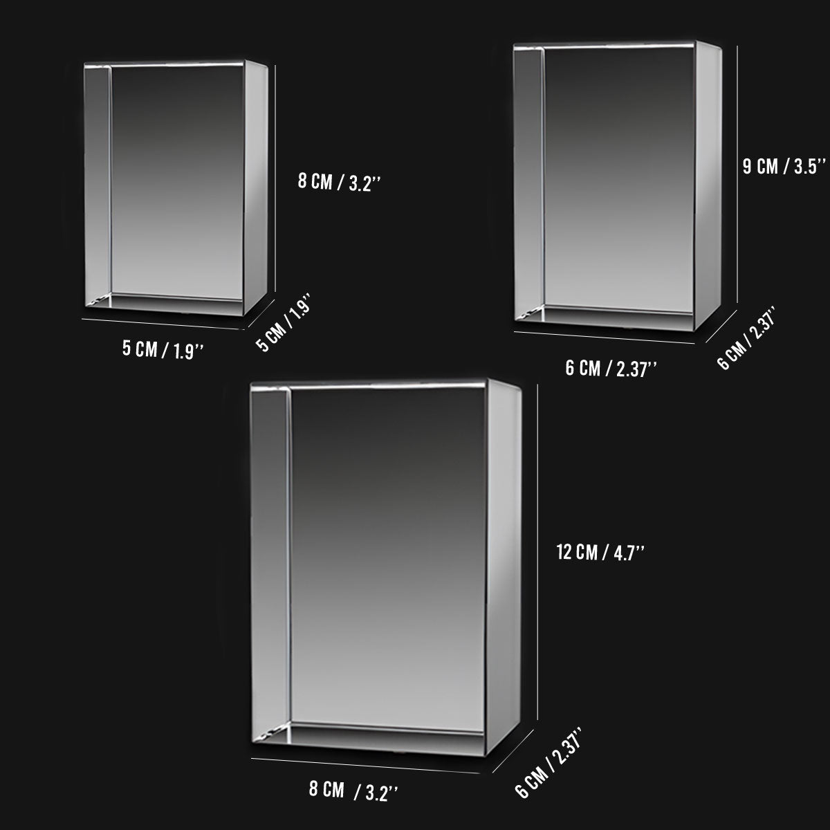 Custom Photo Laser Engraved Crystal Lamp - Gift for dad - Personalized Laser Engraving 3D Cuboid Shaped Crystal Lamp