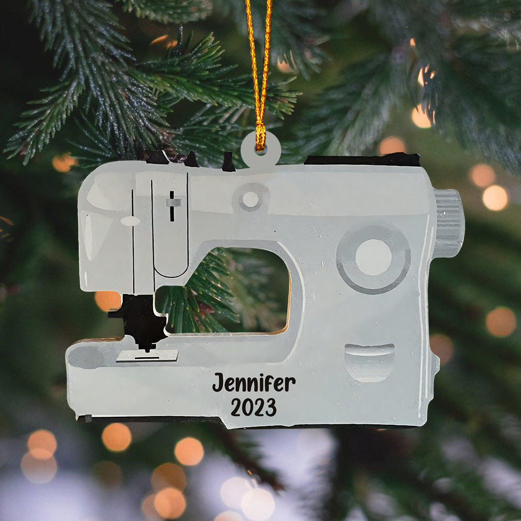 Passion pour la couture - Ornement de couture personnalisé