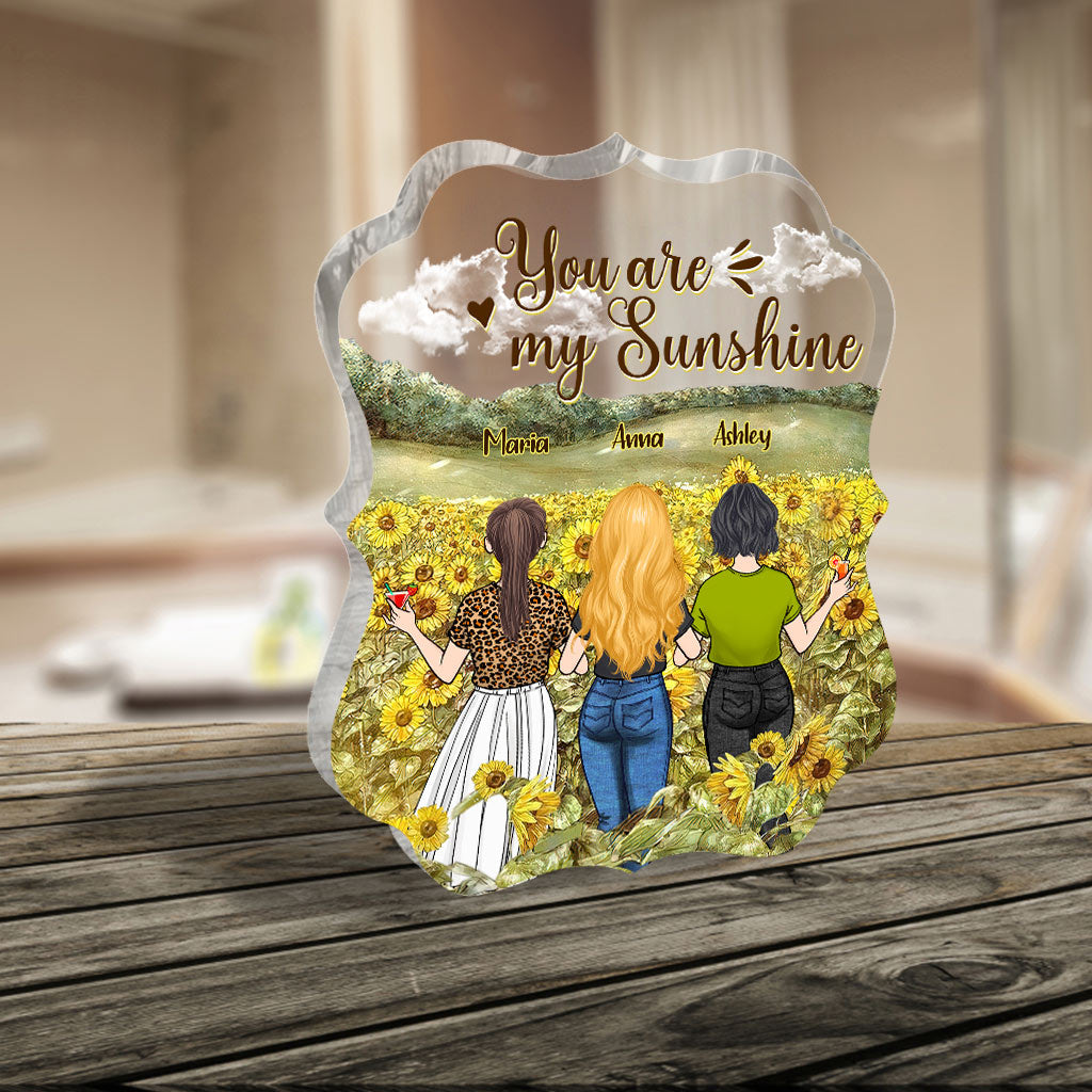 Bestie Forever - Bestie gift for sister - Personalized Custom Shaped Acrylic Plaque