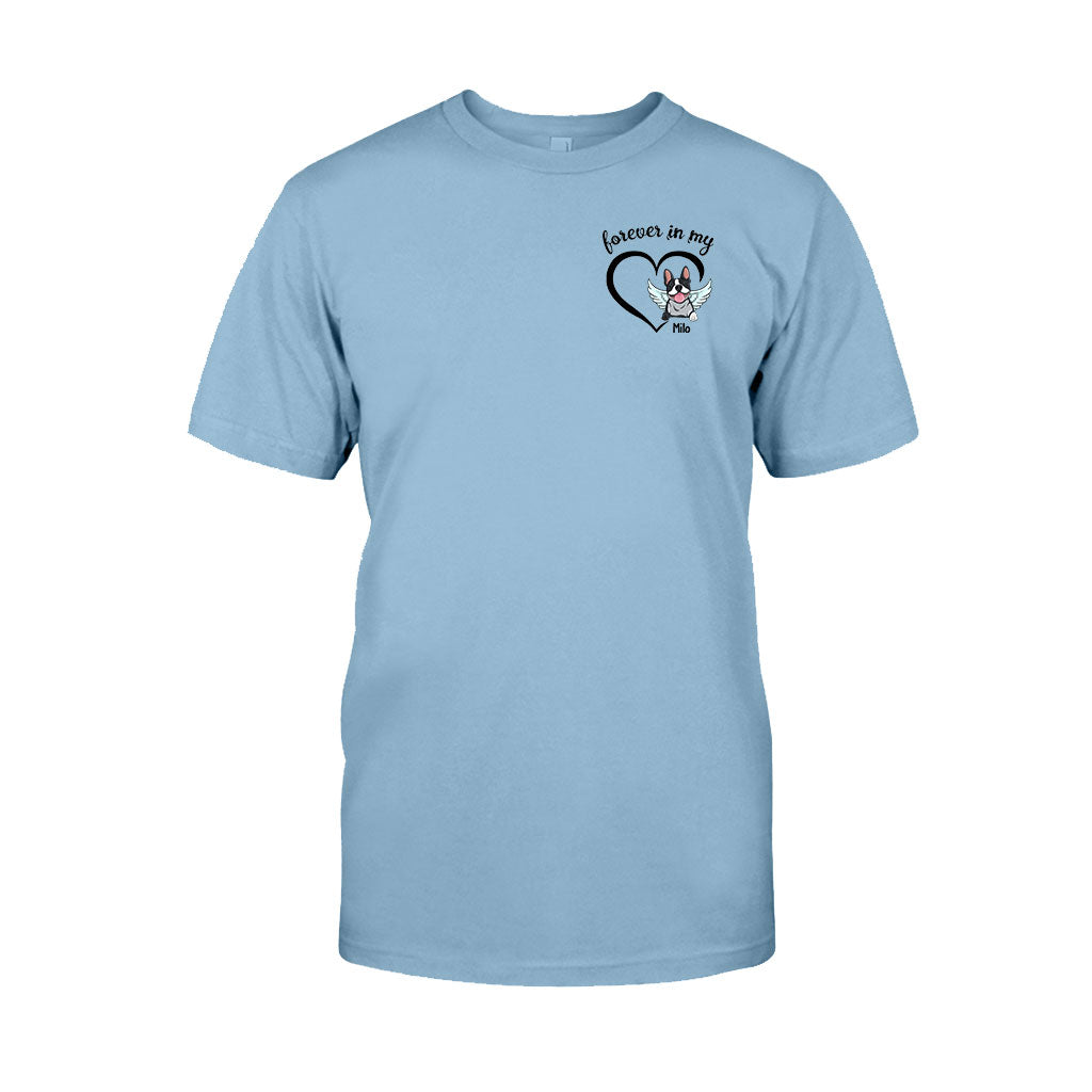 À jamais dans mon cœur - T-shirt et sweat à capuche personnalisés pour chien