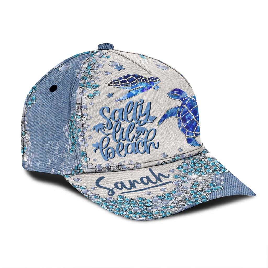 Turtle Bling - Personalized Turtle Classic Cap