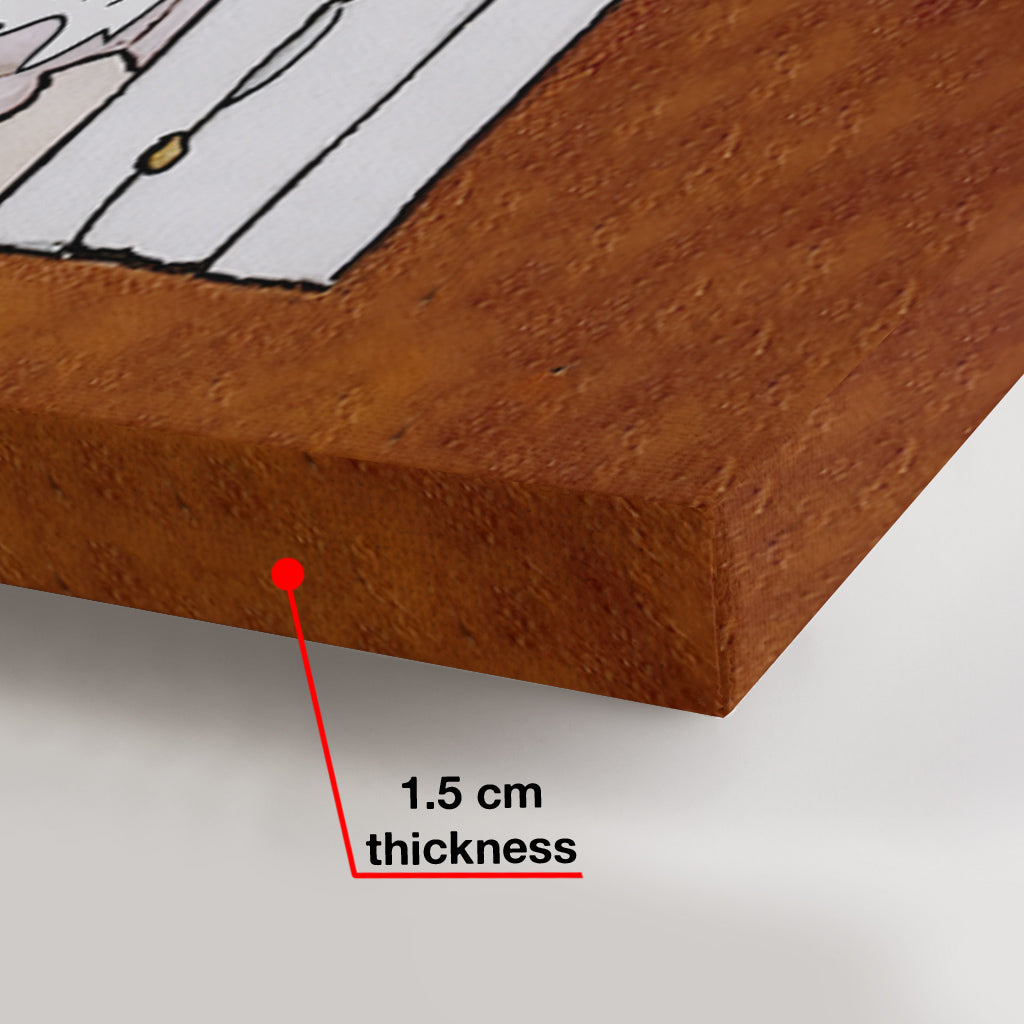 Carnet de lecture des quatre saisons - Toile et affiche personnalisées
