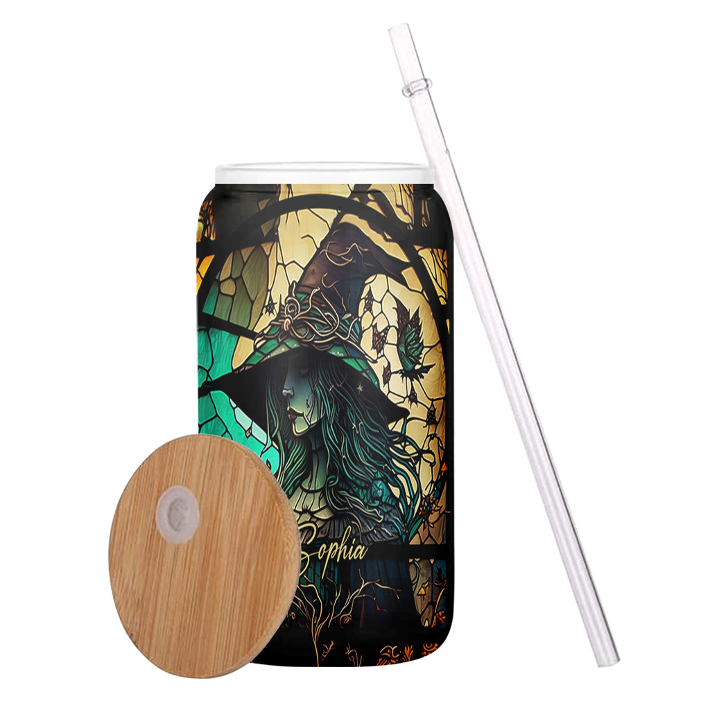 Sorcière mystérieuse - Verre à cocktail personnalisé