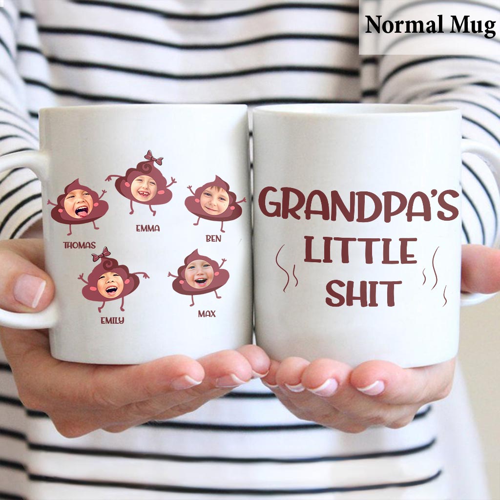 Le petit con de papa - Cadeau pour papa, grand-père, maman, oncle, tante, grand-mère - Mug personnalisé