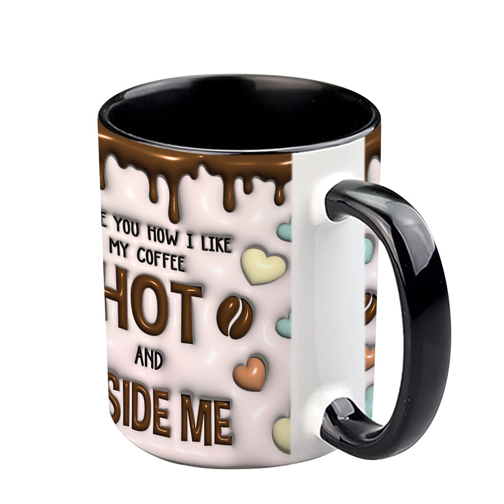 Je t'aime comme j'aime mon café - Mug personnalisé pour couple