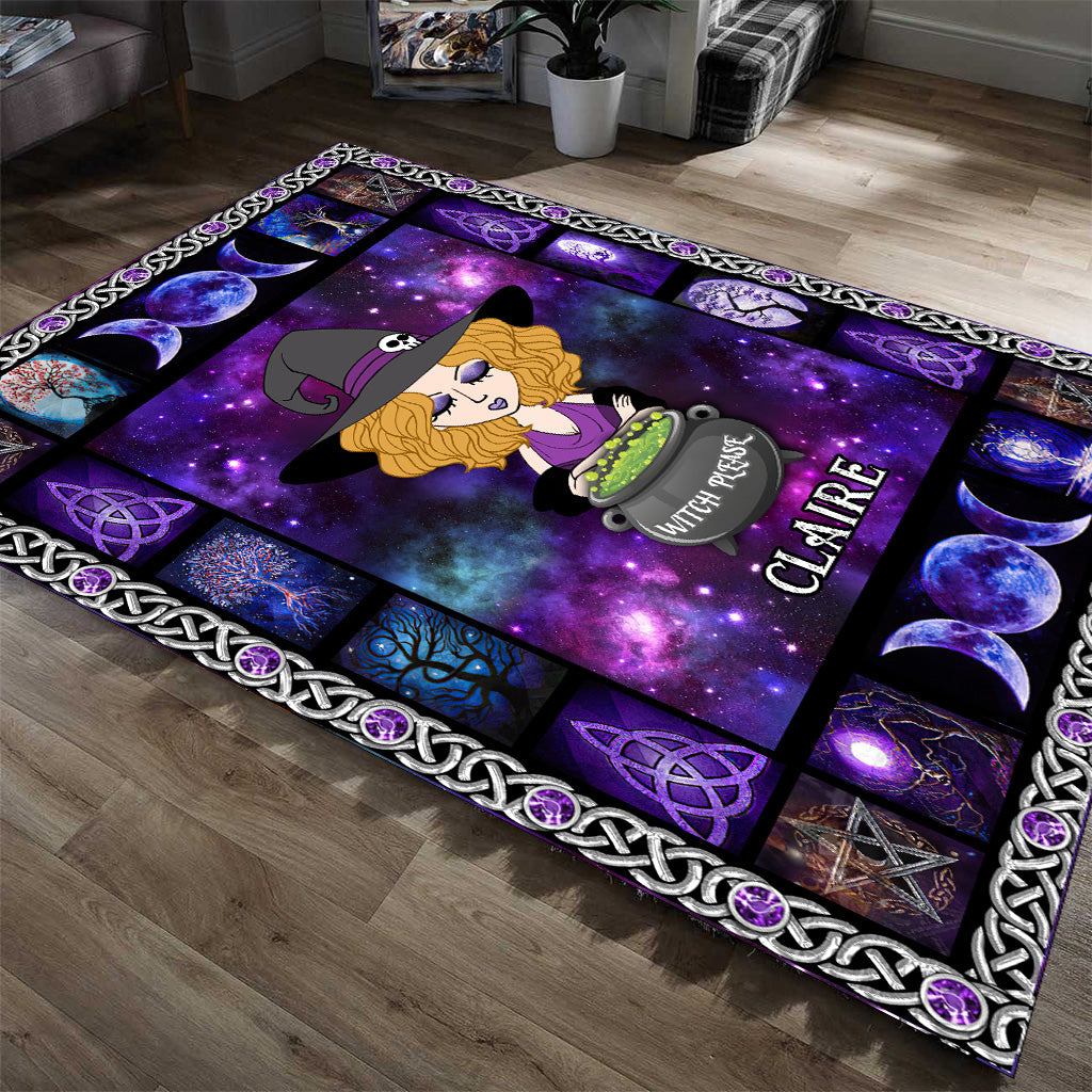 Tapis de sorcière personnalisé - S'il vous plaît