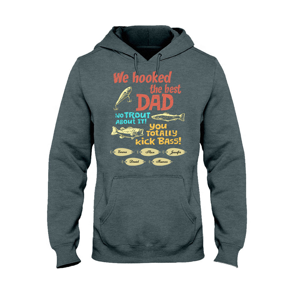 On a trouvé le meilleur papa ! - T-shirt et sweat à capuche de pêche personnalisés