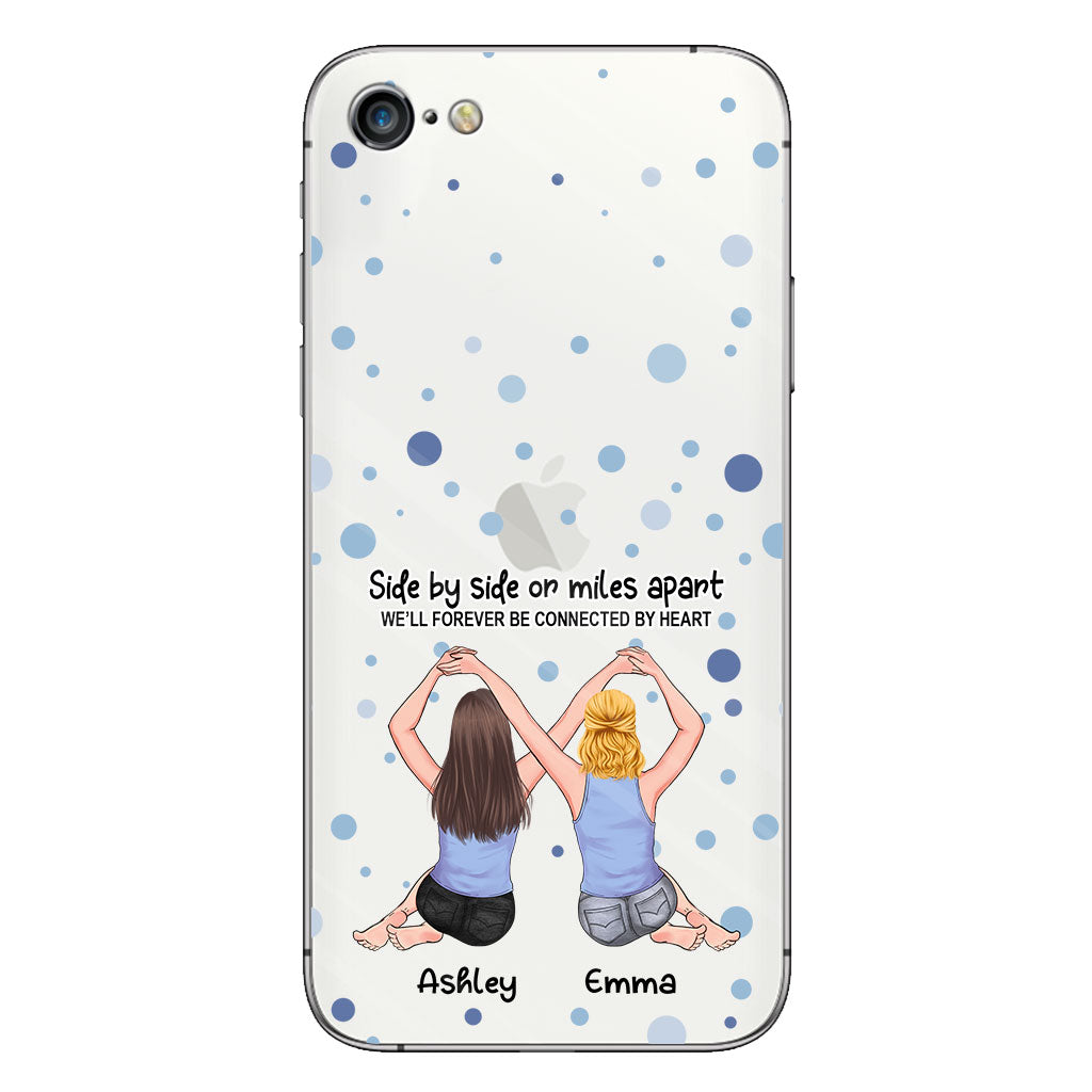 Meilleure amie pour toujours - Cadeau pour sa meilleure amie - Coque de téléphone transparente personnalisée