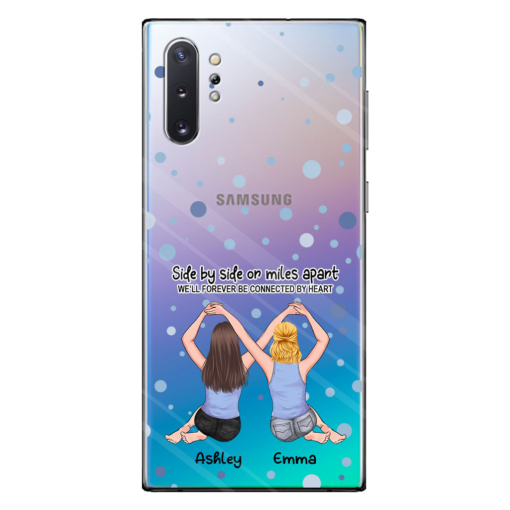 Meilleure amie pour toujours - Cadeau pour sa meilleure amie - Coque de téléphone transparente personnalisée