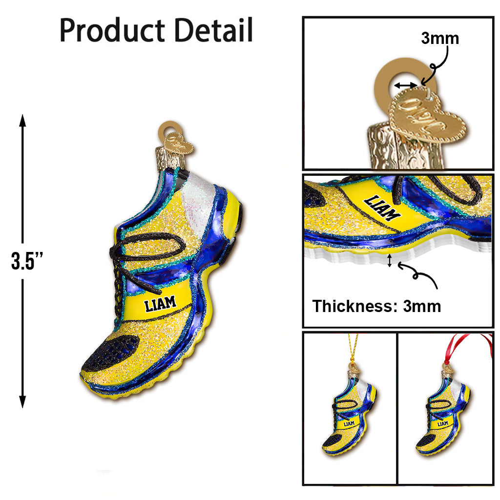 Passionné de course à pied - Ornement de course personnalisé