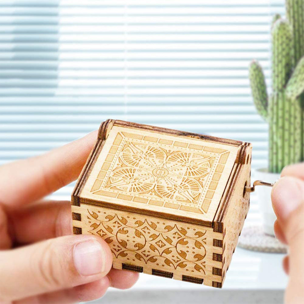 Turtle Bling - Personalized Turtle Hand Crank Music Box