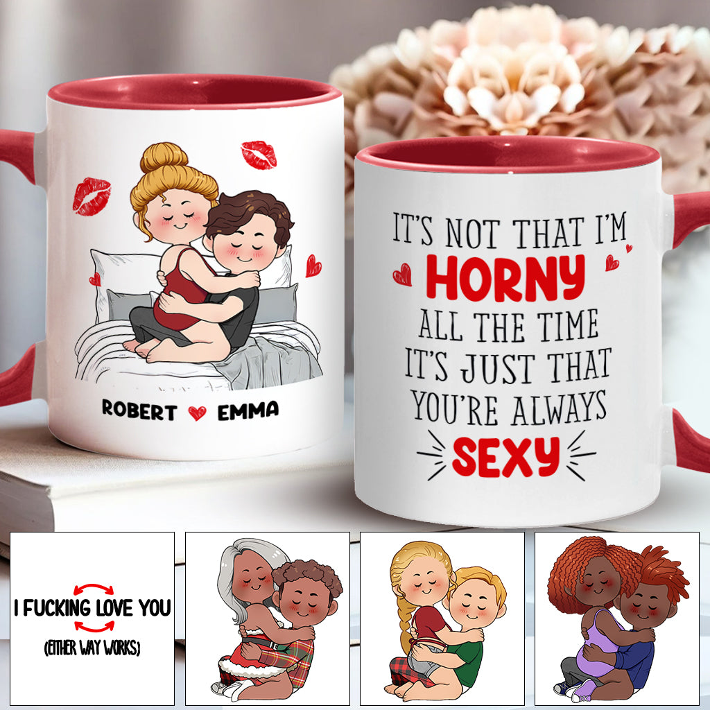 Je t'aime - Mug personnalisé pour couple