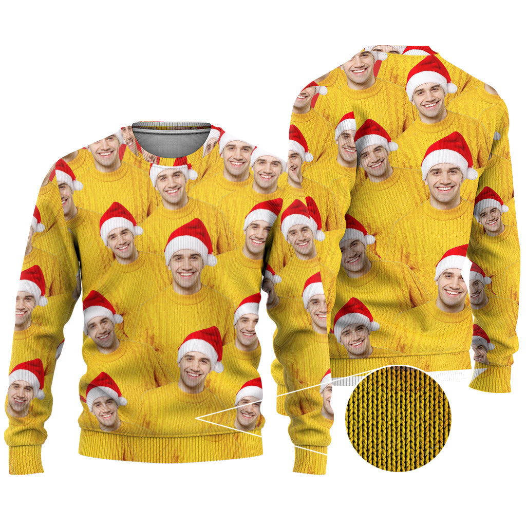 Merry Christmas - Personalized Christmas Ugly Sweater