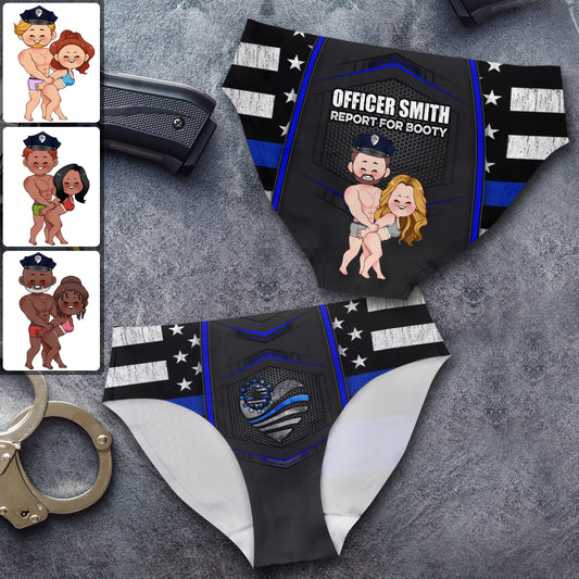 Rapport pour butin - Culottes personnalisées pour policières