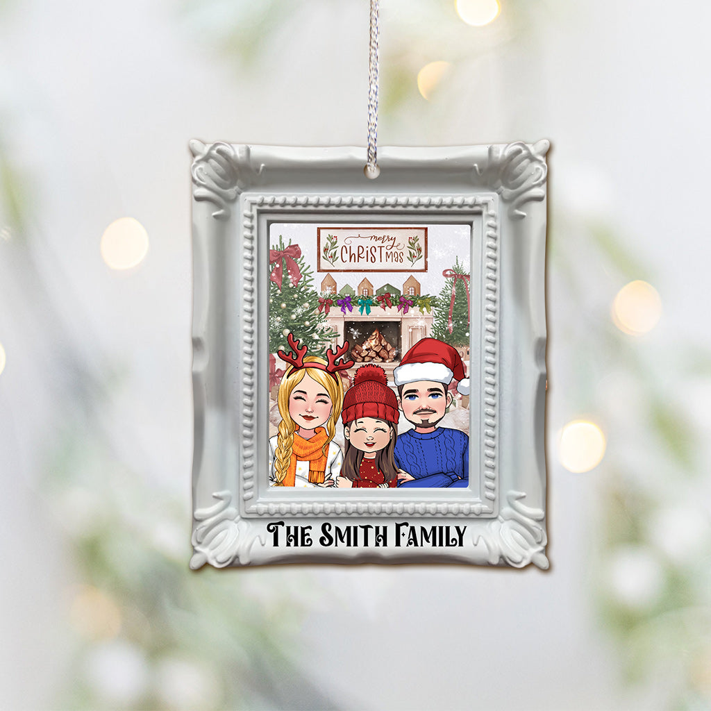 Merry Christmas - Personalized Family Ornament