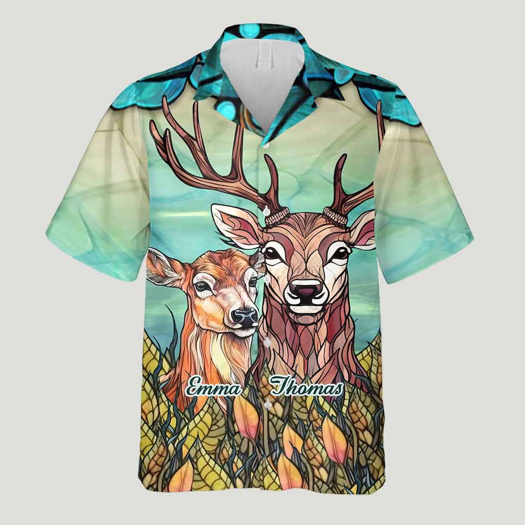 Toi et moi, on gère ! - Chemise hawaïenne de chasse personnalisée