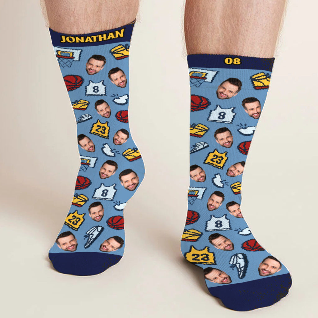 Je préférerais regarder du basket - Chaussettes de basket personnalisées