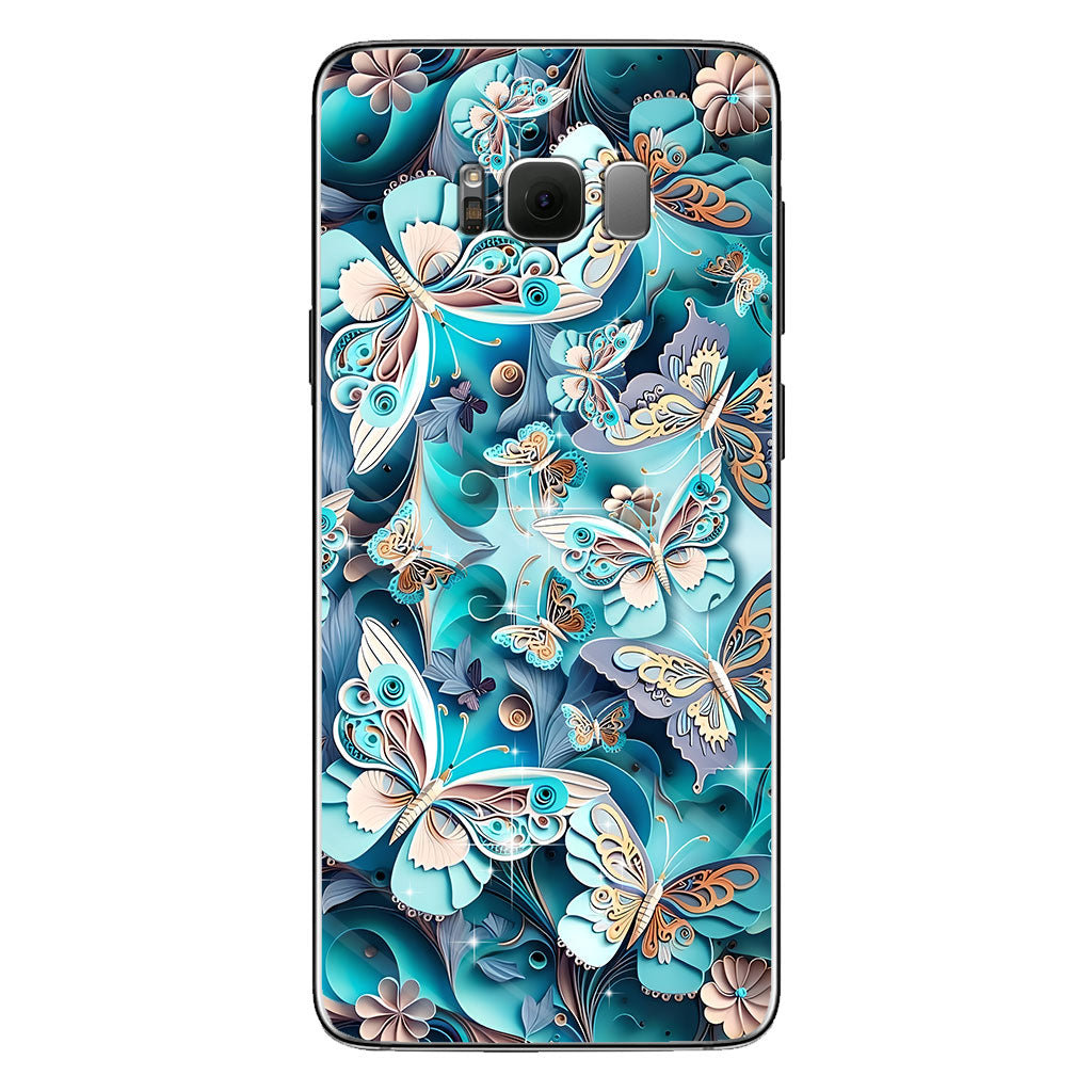 Coque de téléphone Papillons Amoureux - Coque de téléphone Papillon