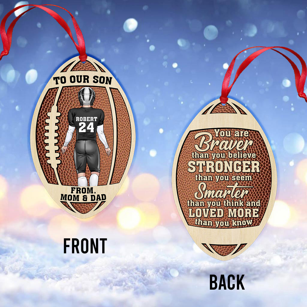 À notre fils - cadeau pour notre fils - Ornement personnalisé