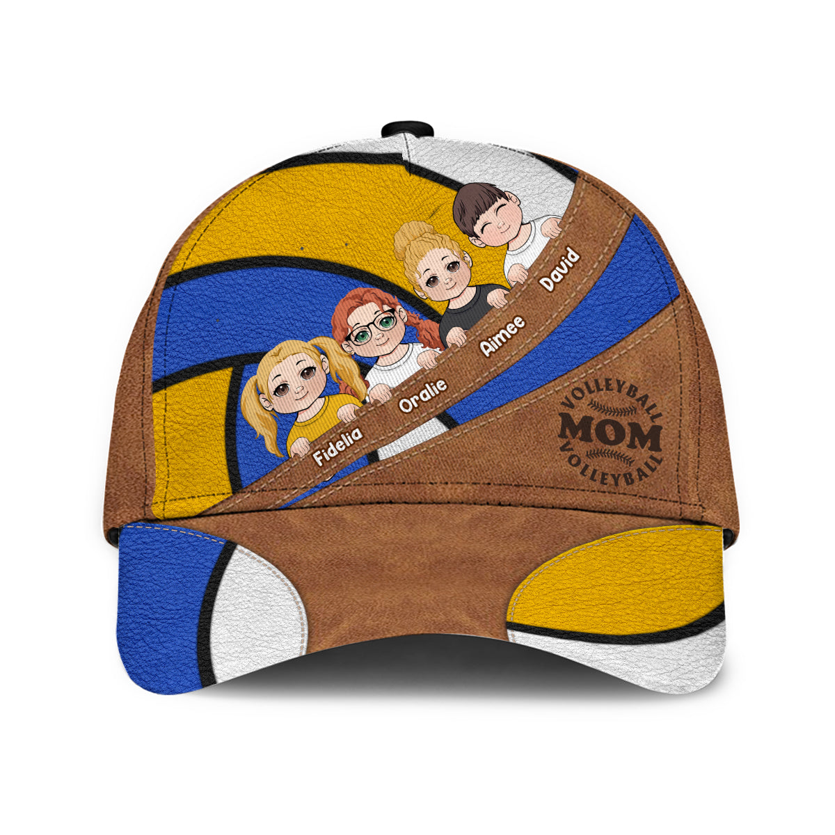 Maman de volley-ball - Casquette de volley-ball classique personnalisée