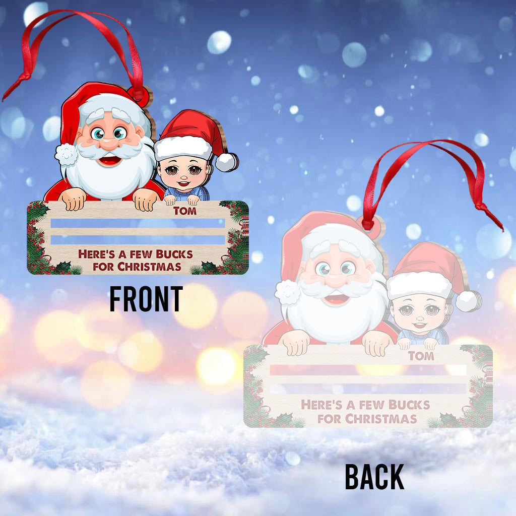 Totally On The Nice List - Personalized Kid Ornament