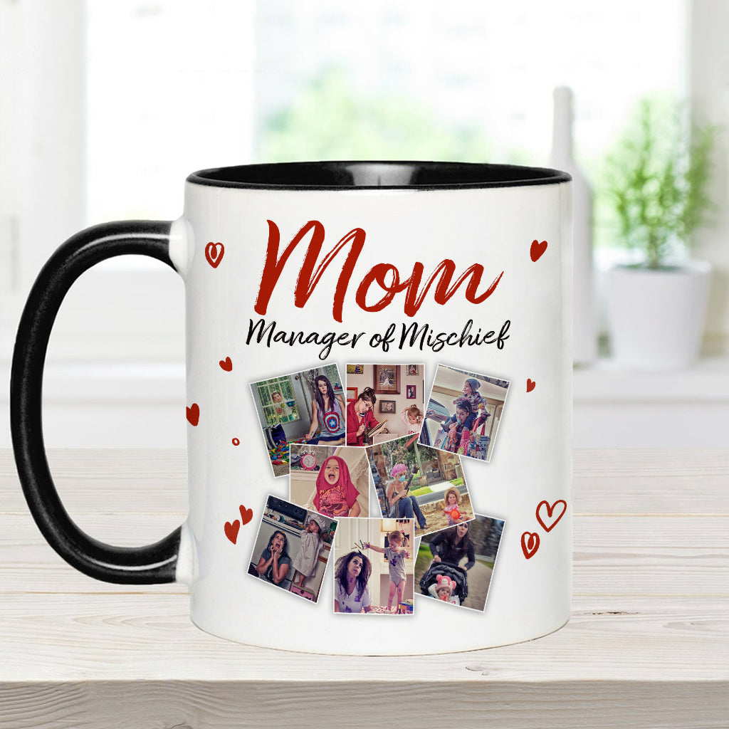 Mug personnalisé « Maman, la reine des bêtises »