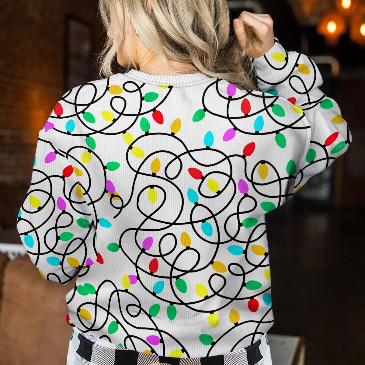 Is This Jolly Enough - Gift for cat lovers - Personalized Ugly Sweater