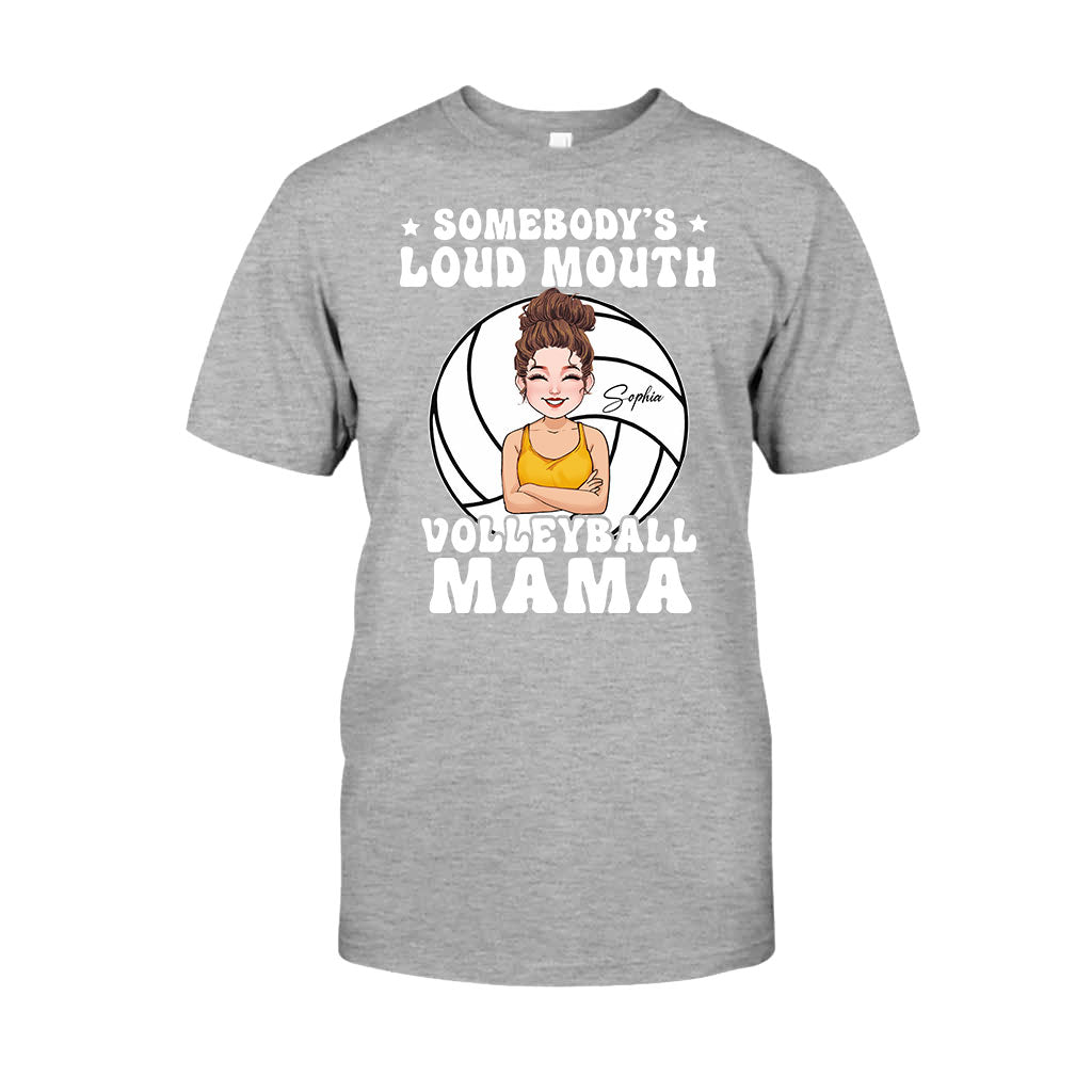 Maman Volleyballeuse à la Grande Gueule - T-shirt et sweat à capuche de volley-ball personnalisés