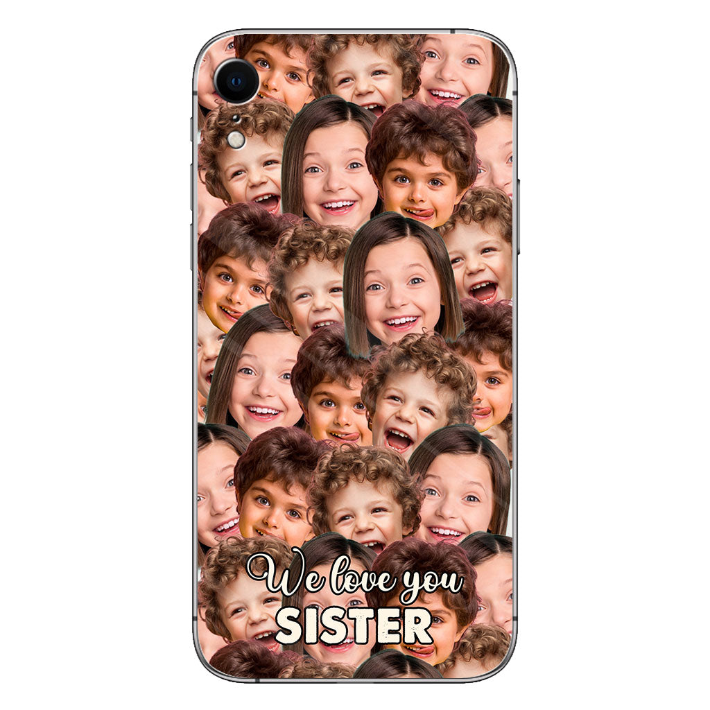 Je t'aime papa - Cadeau pour papa, grand-mère, grand-père, maman, oncle, tante, frère, sœur, fils, fille, petite-fille, petit-fils, mari, femme, petit ami, petite amie - Coque de téléphone personnalisée
