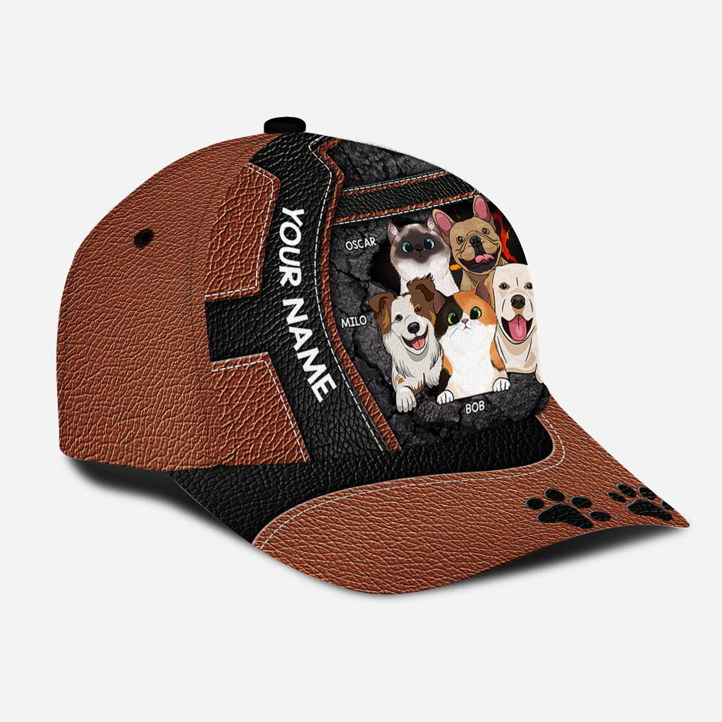 Casquette classique personnalisée pour chien/chat