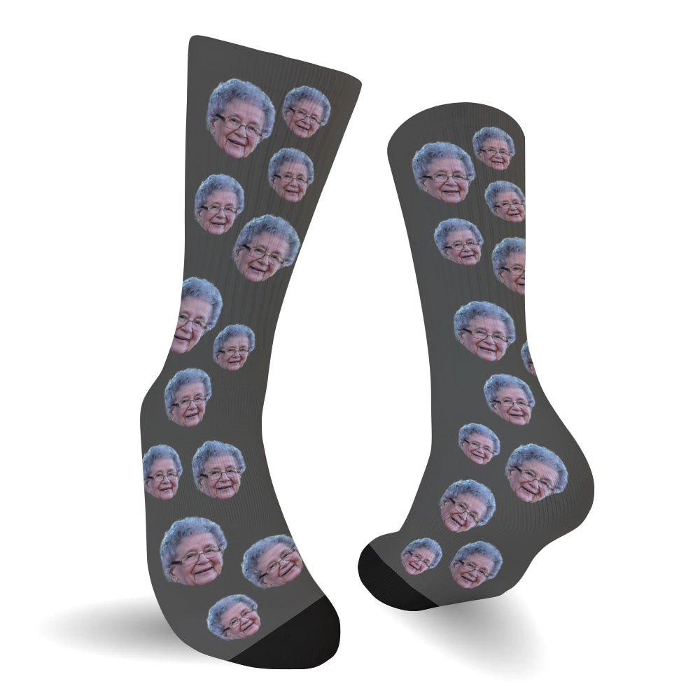 Chaussettes personnalisées pour grand-mère