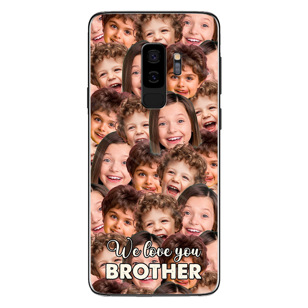 Je t'aime papa - Cadeau pour papa, grand-mère, grand-père, maman, oncle, tante, frère, sœur, fils, fille, petite-fille, petit-fils, mari, femme, petit ami, petite amie - Coque de téléphone personnalisée