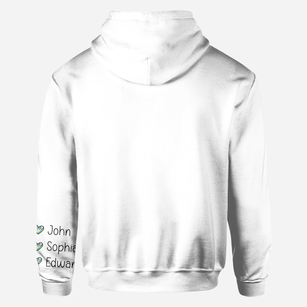 T-shirt personnalisé « J’aime mamie »