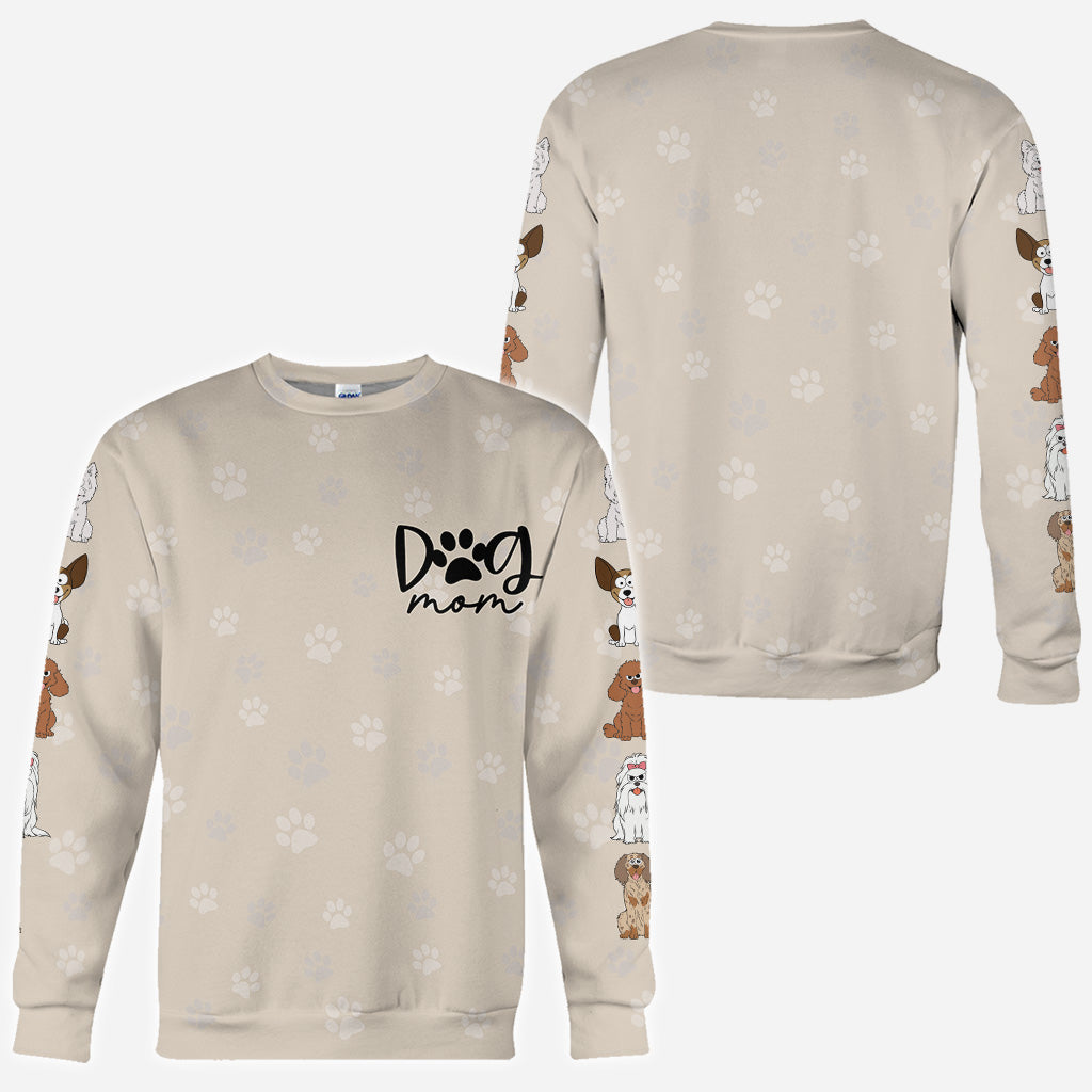 Dog Mom/ Cat Mom/ Fur Mom / Dog Dad/ Cat Dad... - Personalized Dog All Over Shirt