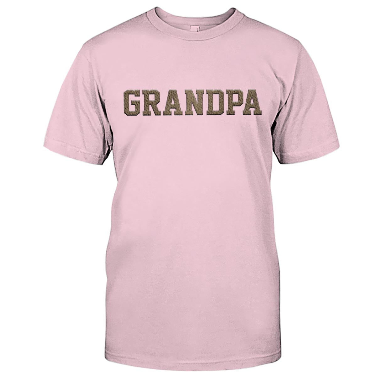 T-shirt brodé personnalisé avec nom de grand-père