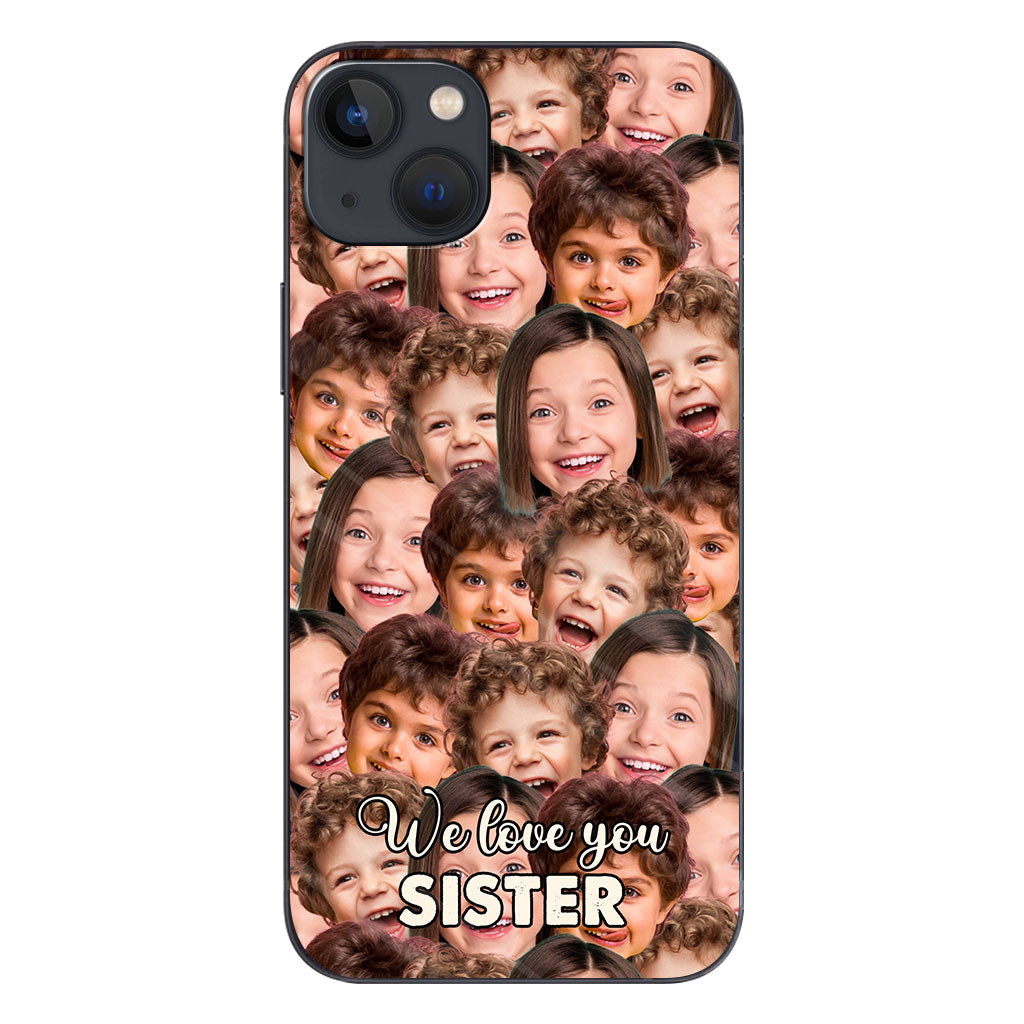 Je t'aime papa - Cadeau pour papa, grand-mère, grand-père, maman, oncle, tante, frère, sœur, fils, fille, petite-fille, petit-fils, mari, femme, petit ami, petite amie - Coque de téléphone personnalisée