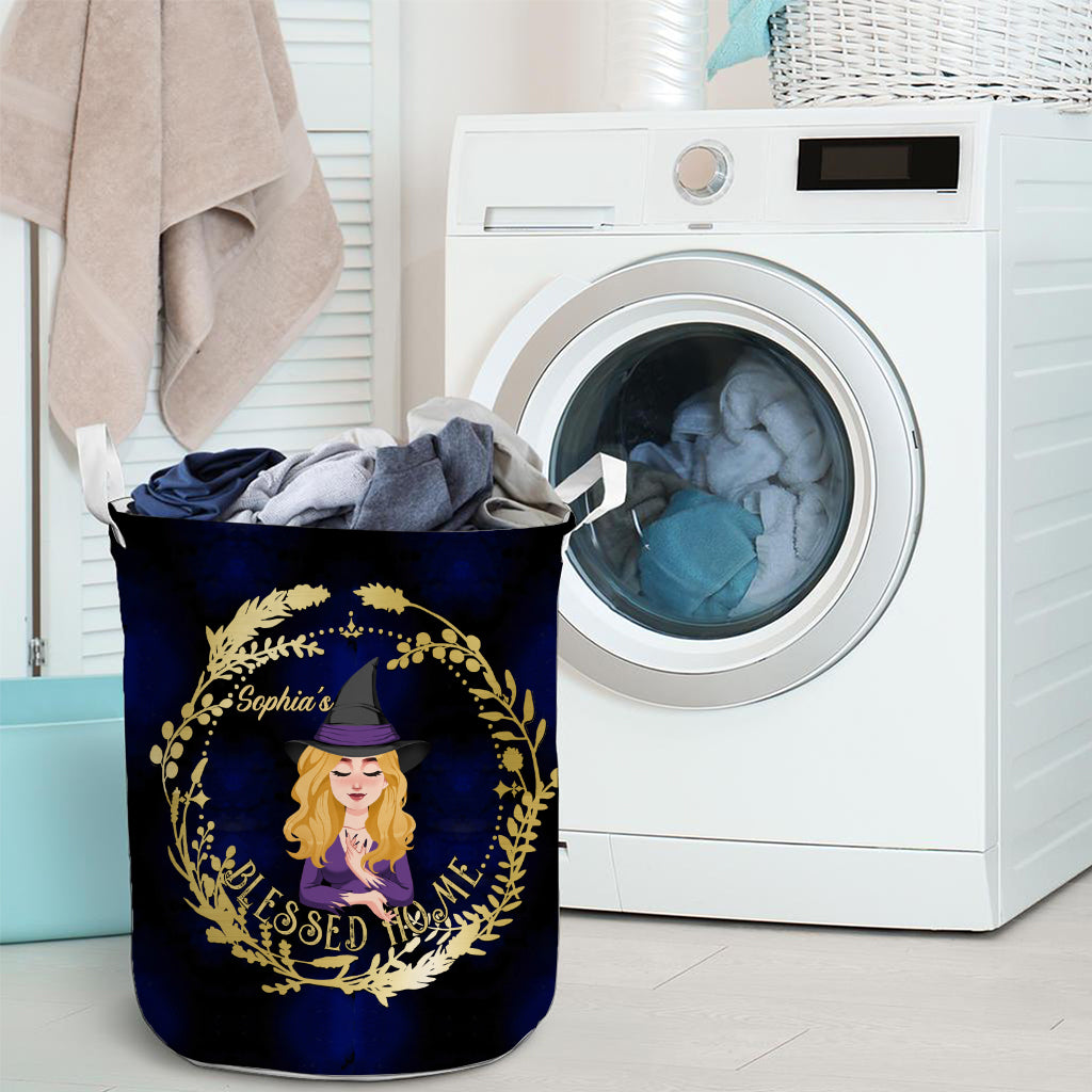 Maison bénie - Panier de rangement personnalisé pour sorcière