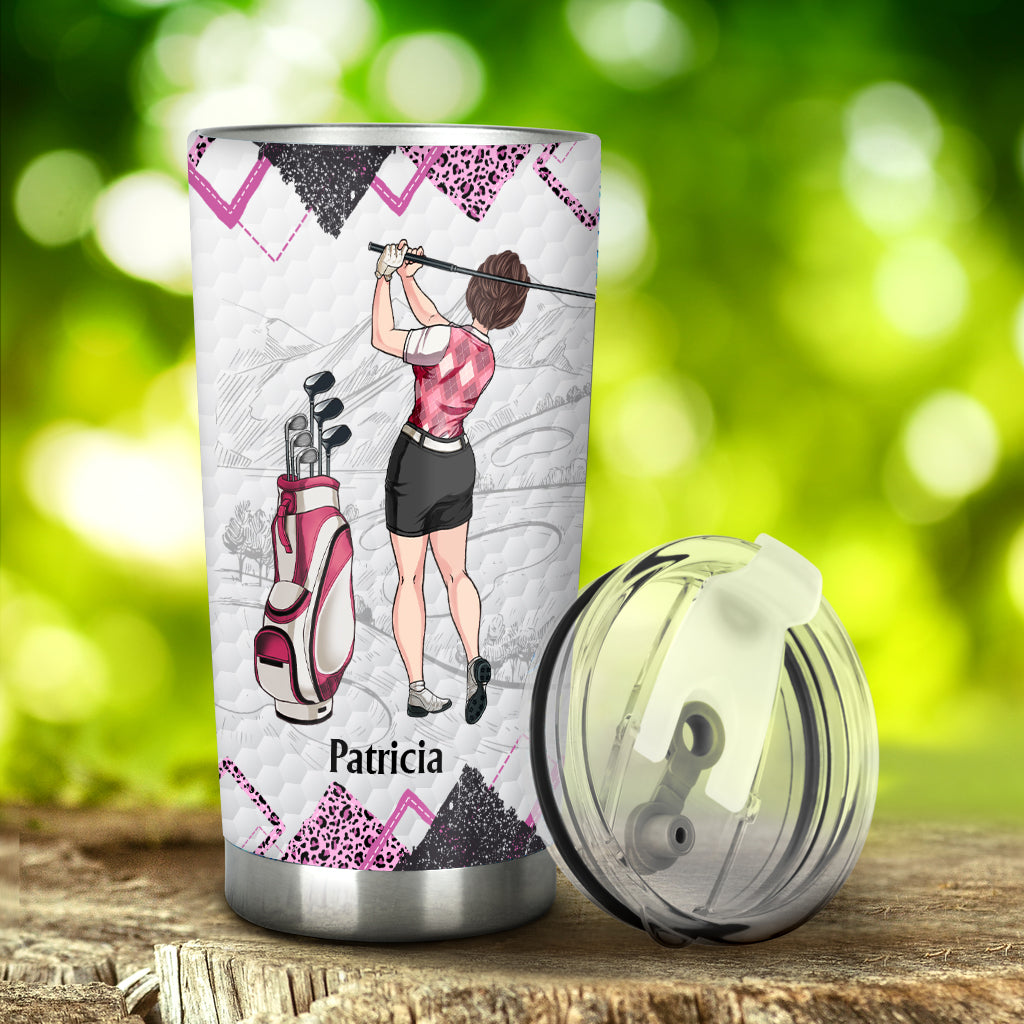 Golf Instruction - Personalized Golf Tumbler