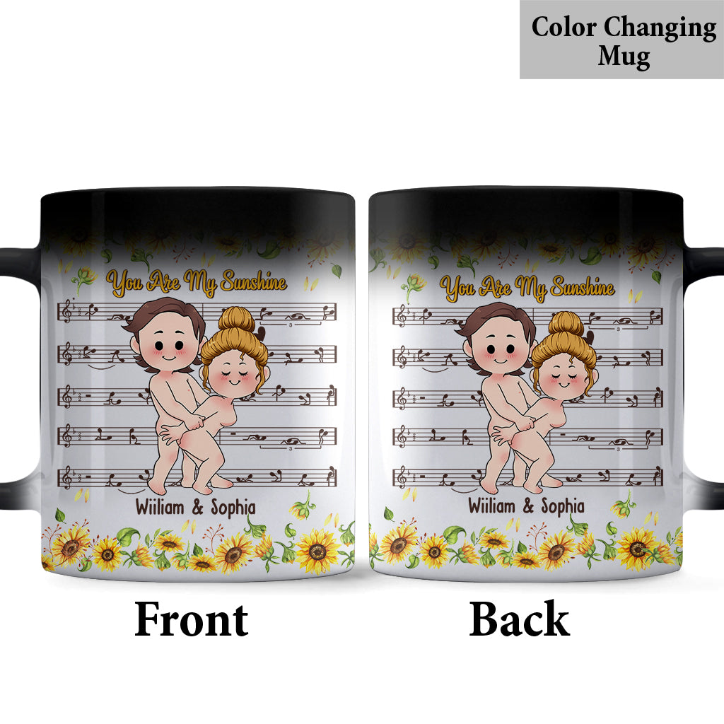 Tu es mon rayon de soleil - Mug personnalisé pour couple