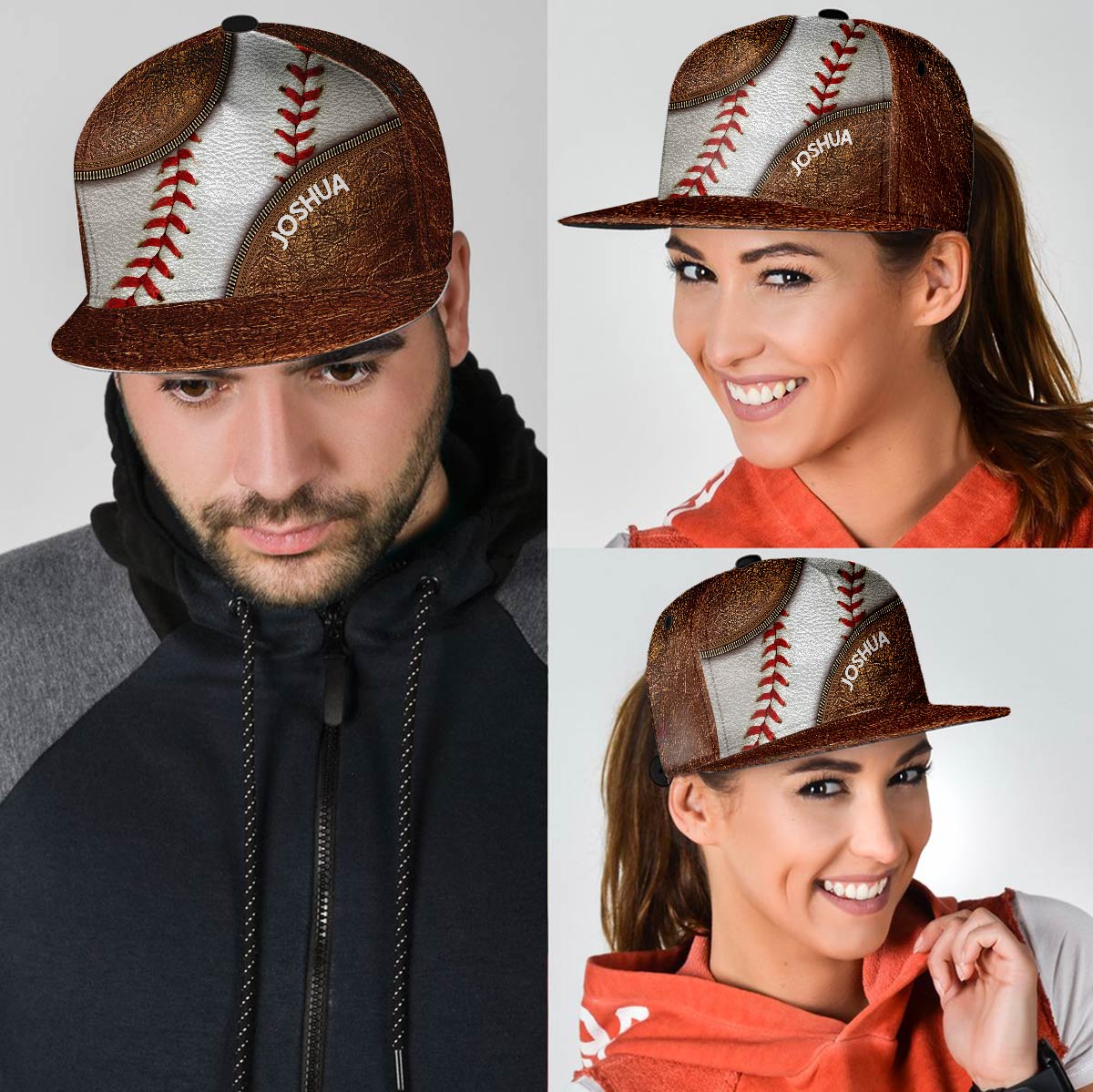 Rooting For Your Team - Personalized Baseball Snapback