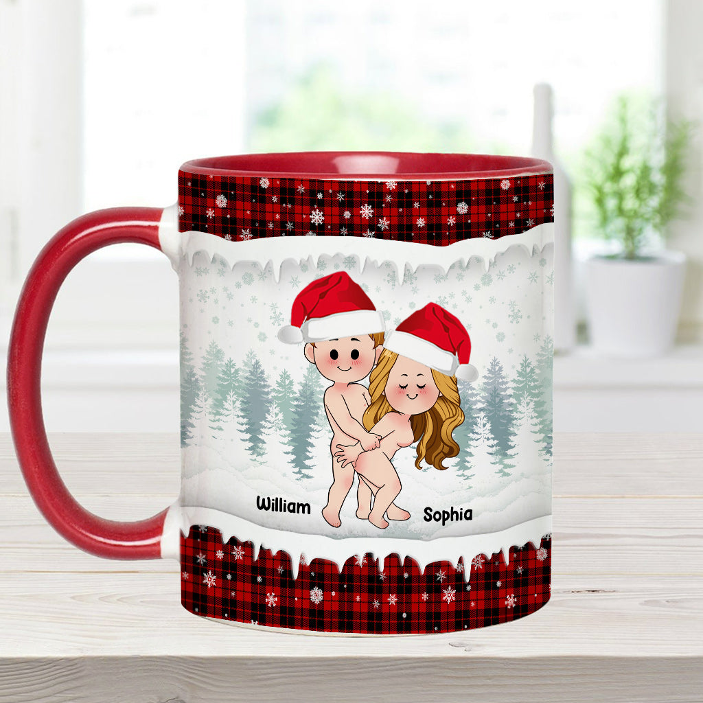 Bébé, il fait froid dehors - Mug personnalisé pour couple