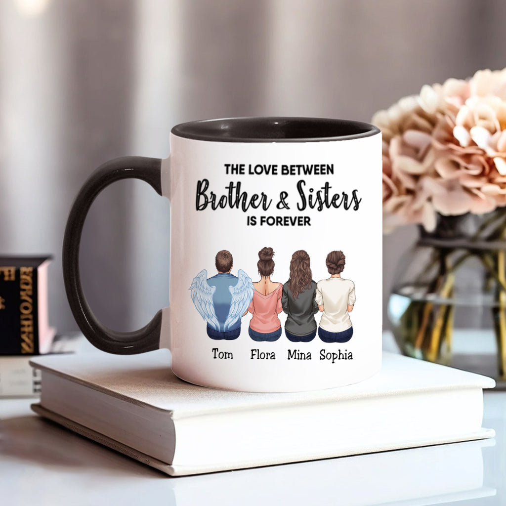 La famille, c'est pour toujours - Mug personnalisé « Famille pour toujours »