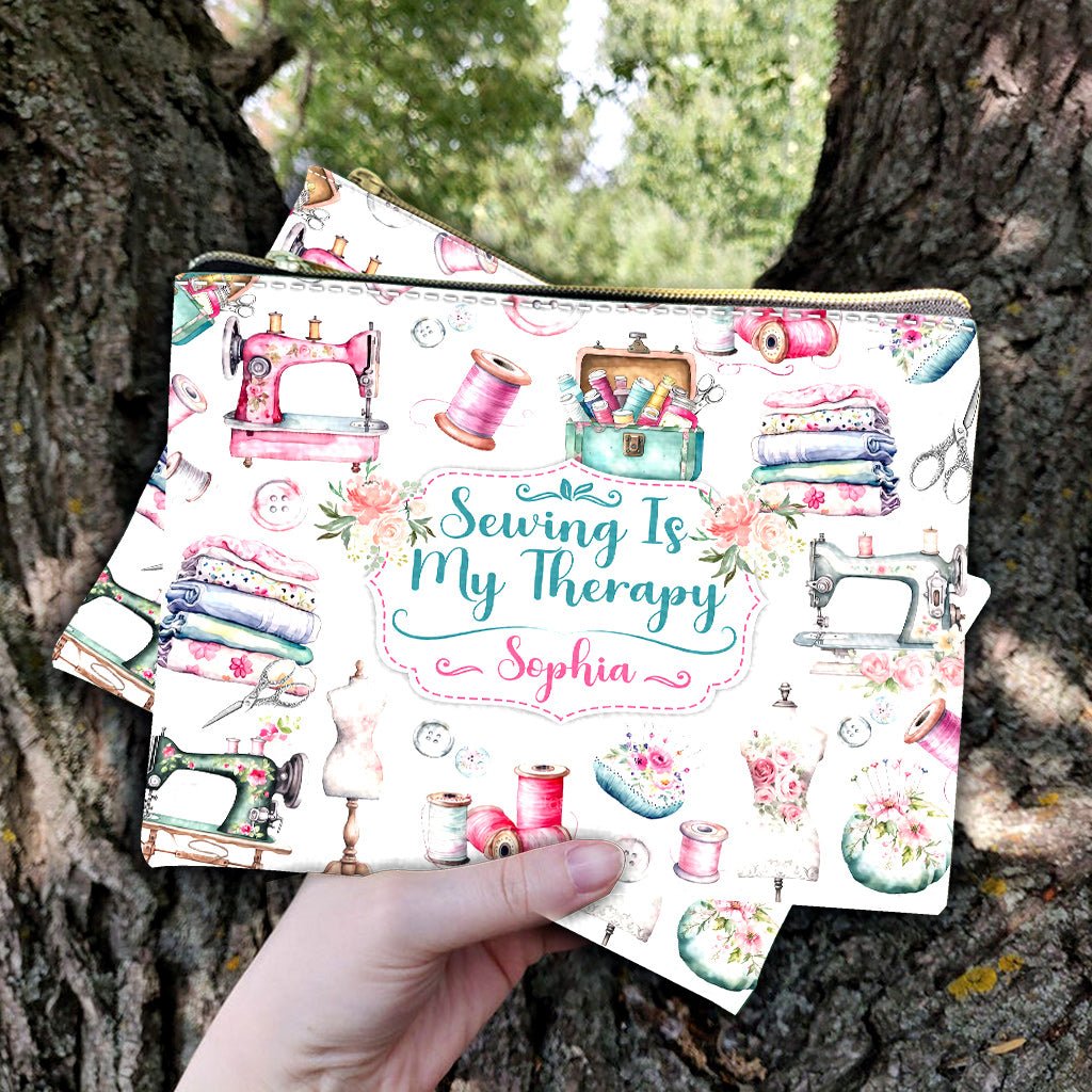 Sewing Colorful Pattern - Personalized Sewing Pouch