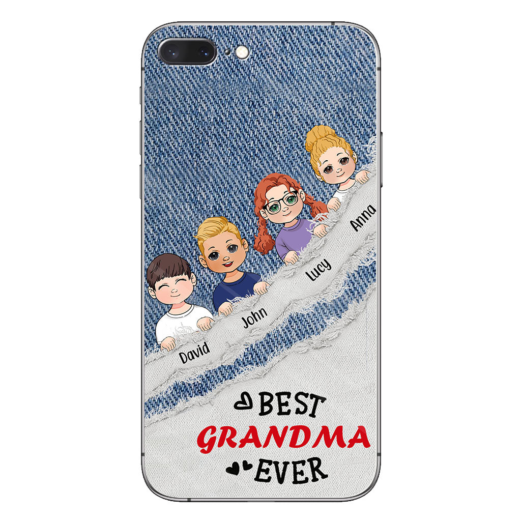 Best Grandma Ever - Personalized Grandma Phone Case